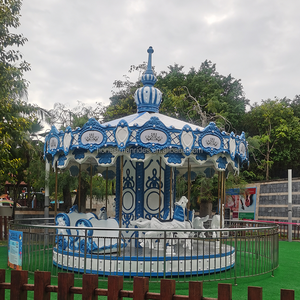 Giostra per Bambini e <span class=keywords><strong>Adulti</strong></span> da Interno ed Esterno, Carosello con Cavalli per Parchi Divertimento in Vendita - Product Image 5