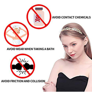 Ikat kepala mahkota daun logam Fashion baru cantik sederhana royal mahkota rambut ikat kepala wanita perempuan aksesori rambut hiasan kepala - Product Image 6