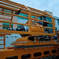 Foreuse hydraulique portable CX600 pour essais de sol, machine d'échantillonnage avec moteur Cummins, pompe à engrenages 800m, télécommande sans fil sur chenilles