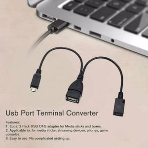 Otg Kabel Usb Poort Terminal Adapter Voor Fire Gen Port Tv Stick Usb Converter Of 2nd Terminal Voor Fire 3 m4K5 - Product Image 4