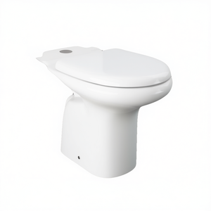 Inodoro Monobloque Orient Ninfea con Desagüe de Pared, 37 cm de Ancho, 44 cm de Alto - Product Image 3