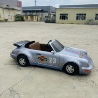 Kart Eléctrico con Velocidad Ajustable, Go Kart para Entretenimiento en Interiores y Exteriores