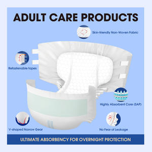 Venta al por mayor <span class=keywords><strong>de</strong></span> pañales suaves y transpirables desechables para adultos, pañales coreanos Unisex para la incontinencia, pañales para adultos <span class=keywords><strong>mayores</strong></span> con protección contra fugas - Product Image 2