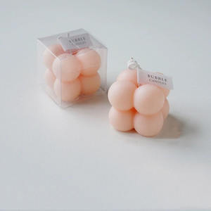 Piccolo cubo magico candela per aromaterapia atmosfera avanzata regalo di compleanno fatto a mano carino regalo di candela per aromaterapia - Product Image 5