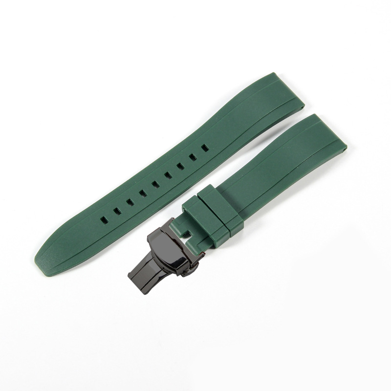 Boucle vert-noir-B1