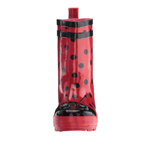 Materiale suola in gomma e materiale superiore in gomma stampa personalizzata ragazze come stivali da <span class=keywords><strong>pioggia</strong></span> per bambini in vendita - Product Image 3