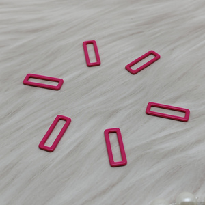 Accessoires de sangle de maillot de bain de forme carrée avec métal de 18mm pour curseur de soutien-gorge en alliage d'acier inoxydable pour crochet de soutien-gorge en nylon de bikini de lingerie - Product Image 4