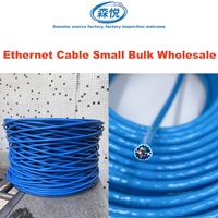 Câble Ethernet Cat5e haute vitesse 305m en boîte, UTP FTP SFTP, gaine PVC gris LSZH pour maisons intelligentes et bureaux