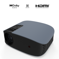 Projecteur vidéo portable Wifi pour la maison, projecteur mobile Android 9.0 AOSP avec écran LCD 1080P 4K LED, mise en miroir sans fil