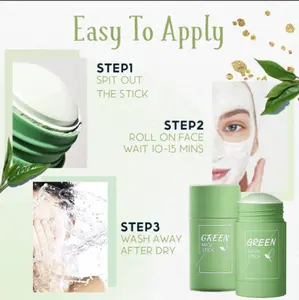 <span class=keywords><strong>Masque</strong></span> Tissu Éclaircissant Visage et Pieds à la Vitamine C et Aux Herbes Sous Marque Avec Thé Vert Pour le Soin de la Peau du Nez, du Visage et des Pieds - Product Image 6