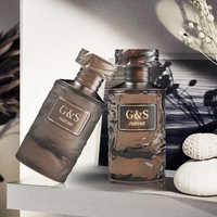 Échantillon gratuit Nouveau design Flacon de parfum rechargeable de luxe 30ml 50ml 100ml Flacon de parfum avec emballage boîte