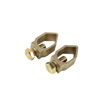 Varilla de Tierra de Latón Tipo G de Alta Conductividad con Abrazadera para Sistema de Puesta a Tierra