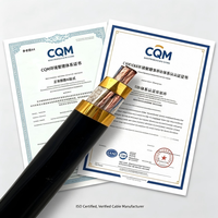 Câble de commande blindé multi-conducteurs industriel, câble de transmission de signal blindé à bande d'acier, gaine extérieure de protection noire