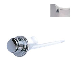 JIELIN T2103 chromé sud-américain ABS Design moderne <span class=keywords><strong>bouton</strong></span> <span class=keywords><strong>poussoir</strong></span> latéral <span class=keywords><strong>chasse</strong></span> unique réservoir de toilette levier de poignée de montage latéral - Product Image 2