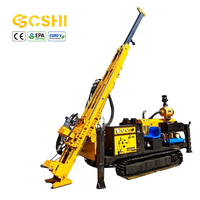 Machine de forage de 500 m de profondeur, type chenilles hydrauliques, certifiée CE, pour l'exploitation minière et la prospection géologique