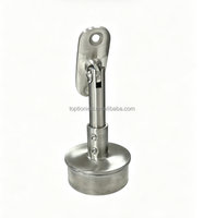 Supports de main courante en acier inoxydable pour balustrade en verre, accessoires de fixation pour garde-corps