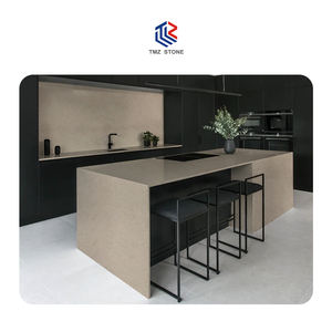 แผ่นหินควอทซ์เทียมแบบฝาพับ4077คุณภาพสูง Tmz สำหรับวางบนเคาน์เตอร์และโต๊ะเครื่องแป้งที่ทันสมัย - Product Image 2