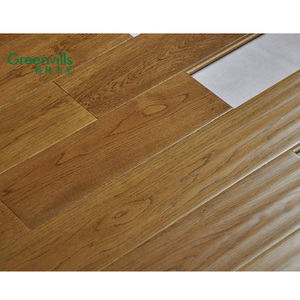 Plancher en chêne massif en bois naturel 100% gratté à la main, parquet en bois dur - Product Image 4