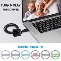 Módulo de Cámara Industrial Mini USB3.0 UVC ELP 12MP IMX577, 4K 60fps, 1080P 230fps, Gran Angular de 88 Grados, Sin Controlador, Compatible con Múltiples Sistemas Operativos