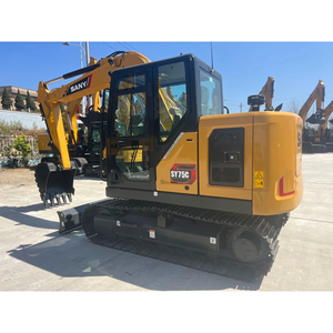 Nouvelle pelle sur chenilles de 7,5 tonnes SY75C 2026 – Mini-excavatrice fiable pour routes et travaux de construction - Product Image 6