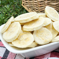Hoogwaardige gedroogde bananen met harde textuur, zoete en zachte smaak, bulkverpakking - groothandel gedroogd fruit