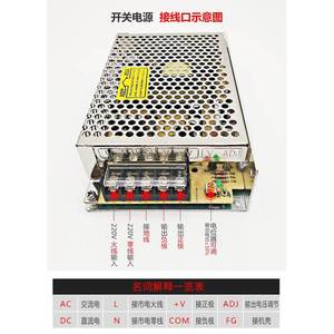 Mingwei S-75W-12V แหล่งจ่ายไฟแบบสวิตชิ่ง12V เอาต์พุตเดี่ยว AC-DC 6.25A สำหรับการตรวจสอบ - Product Image 4