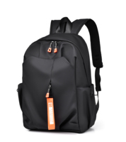 Sac à dos de loisirs grande capacité pour étudiants, tendance, pour voyages et affaires, avec compartiment pour ordinateur