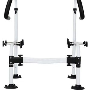 Iron Metal Bathroom Toilet Rack Storage Rack 2-Tier Shelf with Hook and Napink Holder - Product Image 2