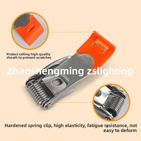 A28 LED Snap Light Accessoires Fer et Métal Clip à Ressort pour Plafond Usine Directe En Gros Forte Downlight Boucle