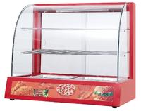 Vitrine chauffante infrarouge 0,8 kW 220 V pour poulet frit, viande rôtie dans les restaurants de restauration rapide et les supermarchés