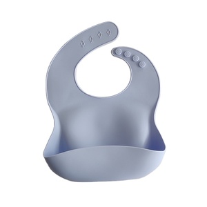 Baberos de Silicona para Bebé con Certificación CE, Reutilizables, Suaves, Impermeables, Color Rojo Vino y Naranja, para Uso Doméstico, Unisex, para Niños Pequeños - Product Image 4