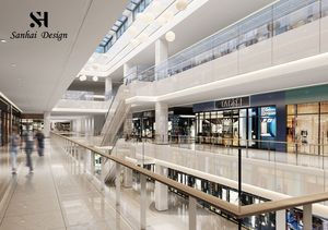 Service de conception d'intérieur du complexe commercial Sanhai, concepteur graphique CAO, rendu 3D, plans d'espace pour centre commercial, arcade commerciale - Product Image 4