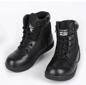 Botas de Tobillo de Cuero TSK0105, Botas Deportivas Tácticas Antideslizantes y Resistentes a Impactos, Botas de Invierno para Niños - Product Image 5