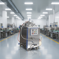 Autoclave de pasteurisation électrique vertical de laboratoire pour aliments, 75L, 100L, 150L