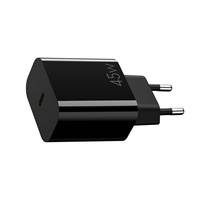 Ensemble Câble USB-C Rétractable 60W et Chargeur PD 45W avec Embouts Interchangeables, Personnalisable avec Logo, Idéal pour Voyages d'Affaires et Cadeaux Tech