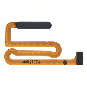 Cable flexible del botón de encendido y lector de huellas dactilares para Samsung Galaxy A04s A047F Negro - Product Image 2