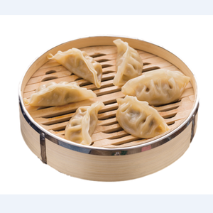 Légumes <span class=keywords><strong>chinois</strong></span> <span class=keywords><strong>japonais</strong></span> surgelés cuits à la vapeur et frits Boulette de légumes Gyoza Jiaozi avec Halal - Product Image 2
