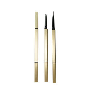 Lápiz <span class=keywords><strong>de</strong></span> Cejas Vegano al por Mayor, Personalizado, Resistente al Agua y al Sudor, Color Negro y Marrón, Doble Punta con Cepillo para Cejas - Product Image 2