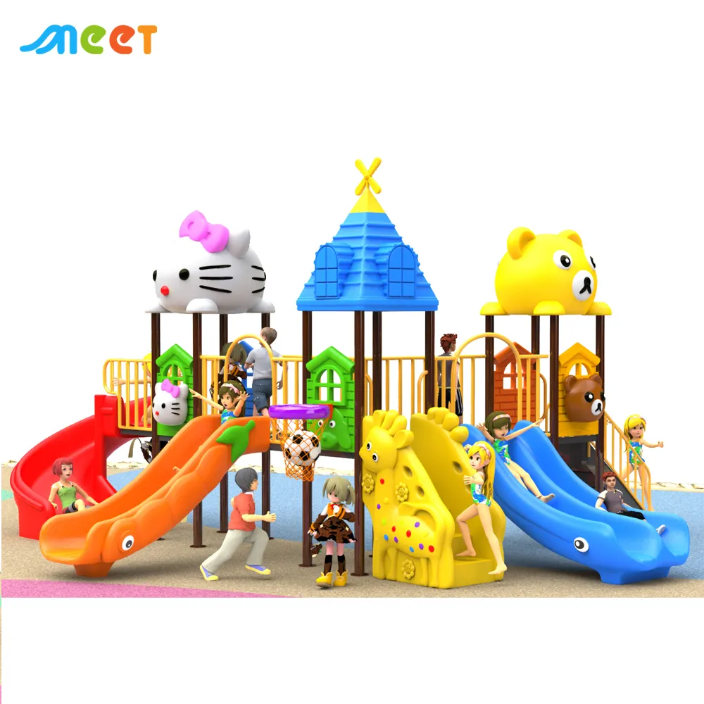 Cheap Garden Games Kids Play Preschool Playground Outdoor Slide Outdoor Children Playground Equipment Slide