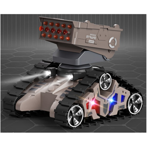 Camion Missile RC Multifonctionnel 2.4G 10 Canaux avec Tir de Bombes d'Eau, Dérapage Latéral, Pulvérisation de Brume, Marche Diagonale et Lumières LED - Product Image 5