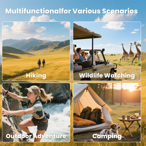 4K 울트라 HD 야간 투시경 30배율 Bak4 포로 프리즘 풀컬러 50mm 대물렌즈 1000m 거리 비디오/와이파이 야외용 - Product Image 6