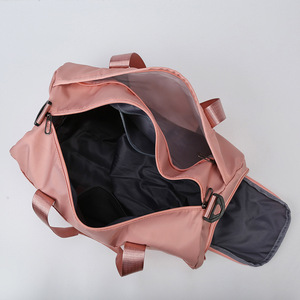 Lettre Imprimer Coloré Étanche Sports Gym <span class=keywords><strong>Voyage</strong></span> Passer une Nuit <span class=keywords><strong>Week</strong></span>-<span class=keywords><strong>end</strong></span> Femmes Nuit Duffle Duffel Sac avec Compartiment À Chaussures - Product Image 5