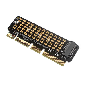 PH41-1U carte adaptateur NVME M.2 vers PCIE4.0 pleine vitesse X4 extension <span class=keywords><strong>MKEY</strong></span> prend en charge les serveurs 1U - Product Image 1