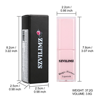 Rouge à lèvres fleur hydratant transparent clair rouge à lèvres à changement de couleur OEM marque privée fleur gelée rouge à lèvres