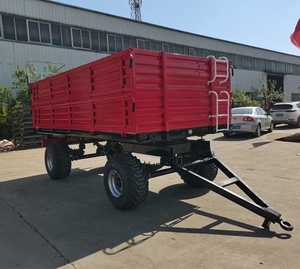 Remolques Agrícolas de Alta Gama con <span class=keywords><strong>Eje</strong></span> Único, Capacidad de Carga de 1.5 Toneladas, Frenos Neumáticos y Sistema Hidráulico, Estándar Europeo - Product Image 3