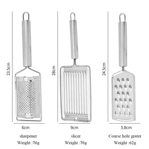 Set di grattugia per melone multifunzione in acciaio inossidabile, piccoli oggetti da cucina per uso quotidiano - Product Image 4