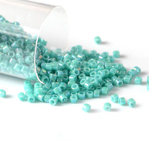 Perles de verre Miyuki Delica JP 11/0 1,6 mm 10g, couleur arc-en-ciel, pour la fabrication de bijoux, bracelets, colliers, accessoires DIY - Product Image 6