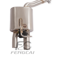 Tubo de Escape Valvetronic de Acero Inoxidable con Potencia Mejorada, Silenciador Catback, Compatible con Porsche Cayenne 958 3.0T 2011-2017