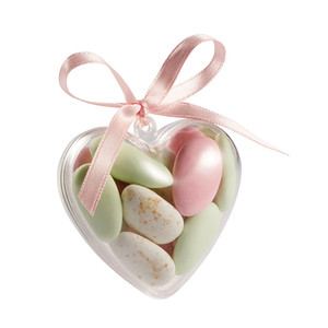 Rond Macaron Vide En Forme de Coeur Doux Boîtes à Cadeaux Bon Marché - Product Image 2