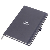 Carnets en cuir à couverture rigide personnalisés avec logo, orange, A5 A6, reliure cousue, gravure laser, bloc-notes cadeau, carnets promotionnels